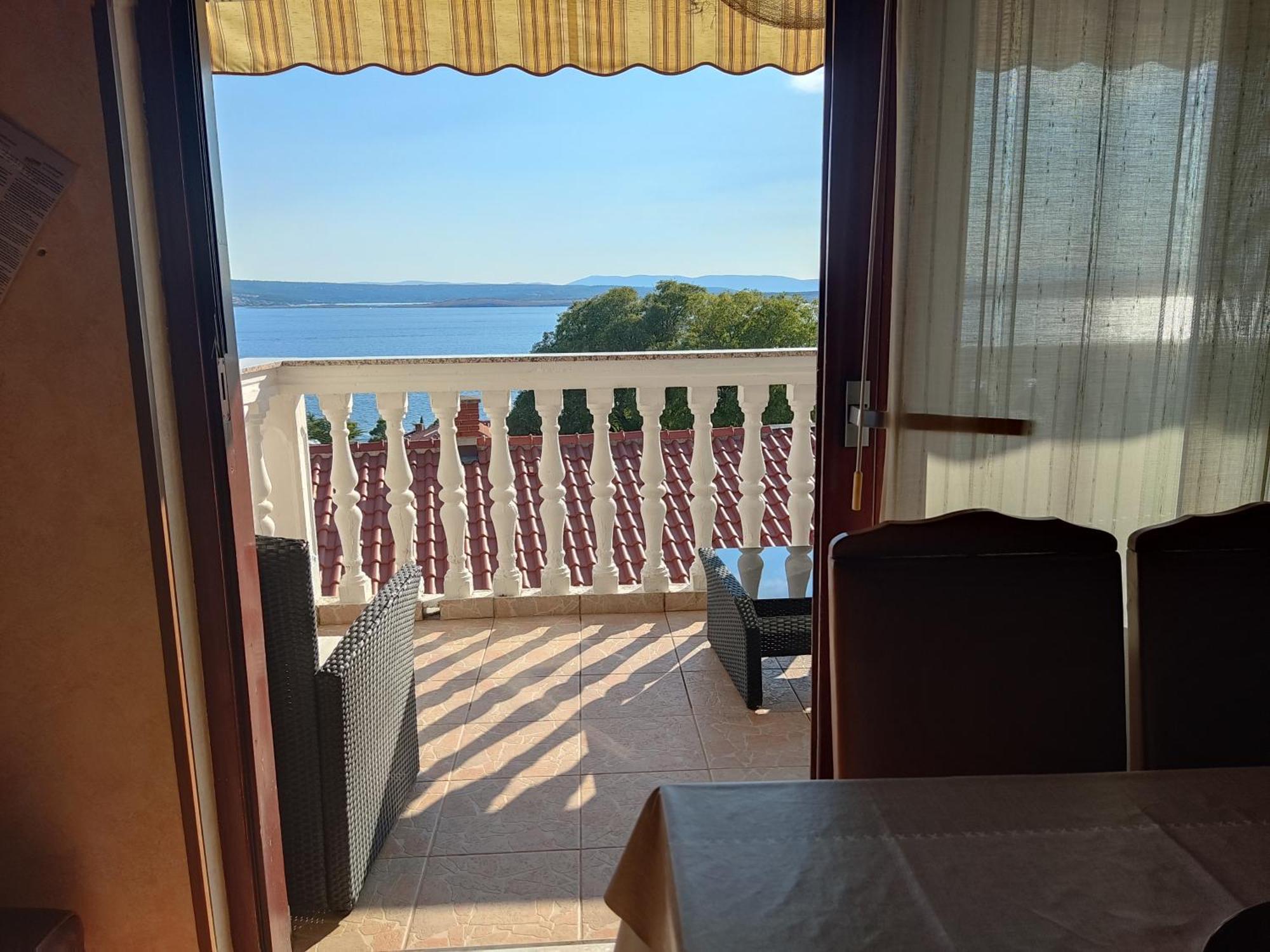 Apartment Teresa With Big Terrace Dramalj Цриквеница Экстерьер фото
